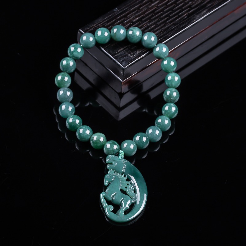 Jewelry & Watches Review - Браслет ручной работы из натурального жадеита