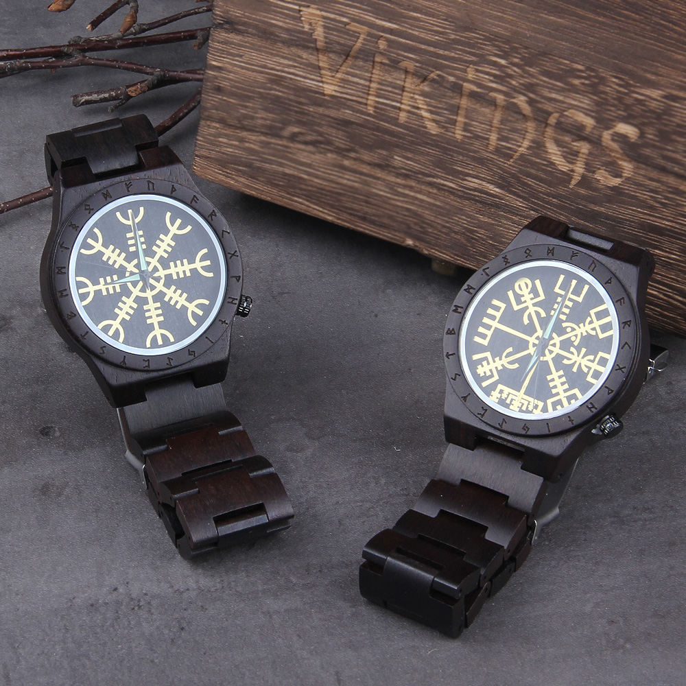Jewelry Clasp Watches - Деревянные часы ручной работы, мужские и