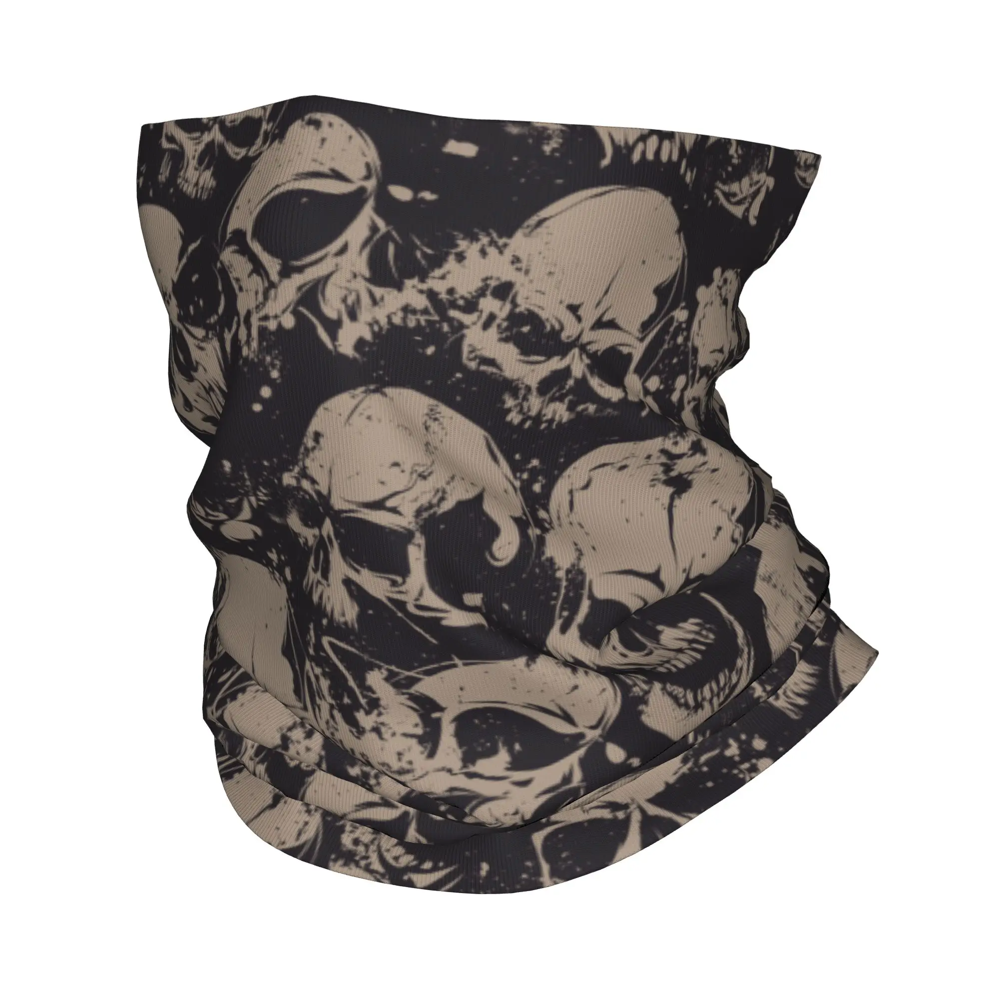 Gothic Skull Ring - Новая зимняя бандана-гетра в стиле гранж-готика
