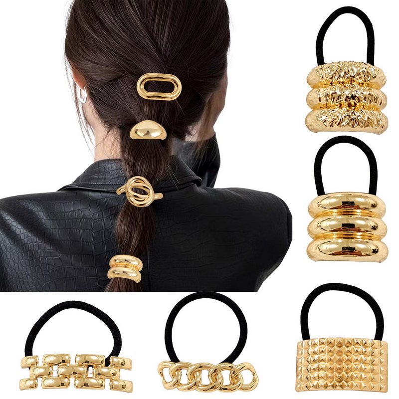 Shop Jewelry & Watches Near Me - 2024 Модные металлические резинки для волос