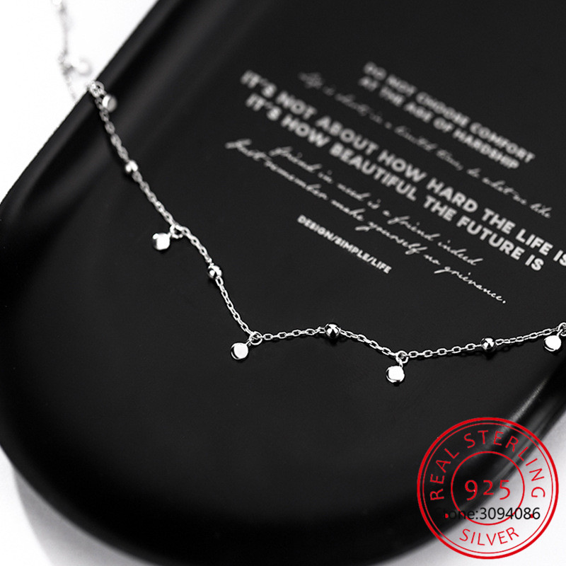 Crystal Choker Necklace - Нежные ювелирные изделия из стерлингового серебра