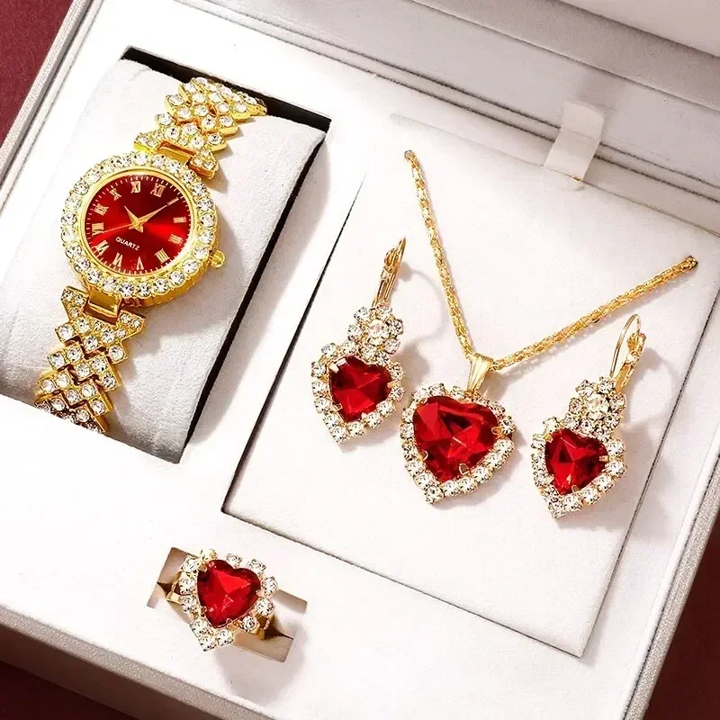 Jewelry Clasp Watches - Золотые роскошные часы, женская модель, модные