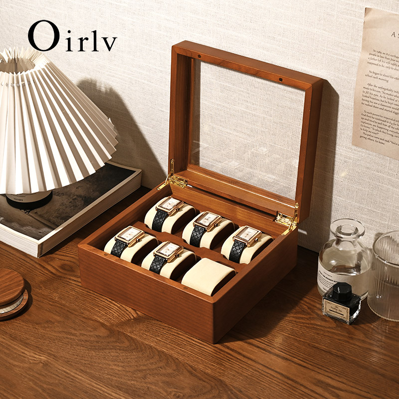Jewelry Box That Holds Watches - Деревянная коробка для хранения часов Oirlv,