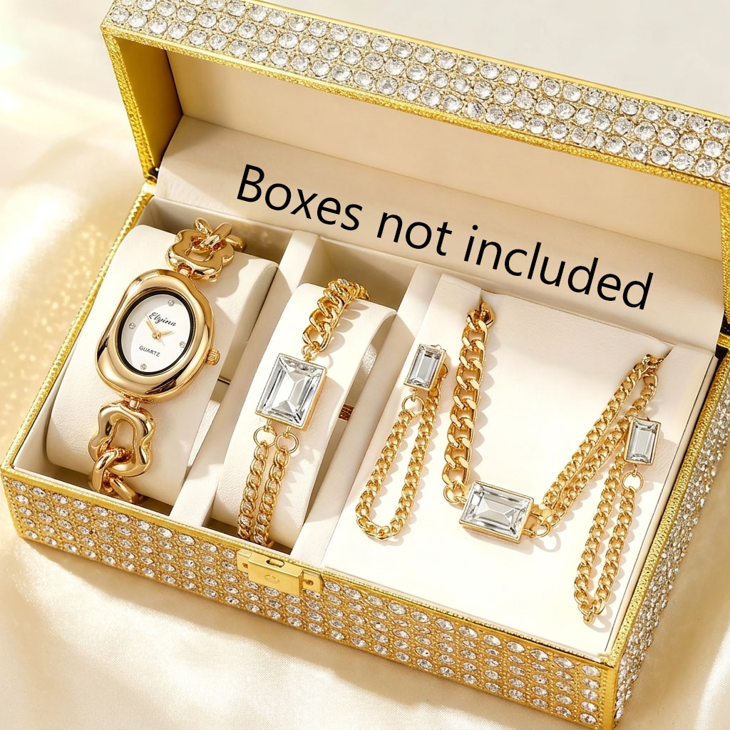 Jewelry Clasp Watches - Набор из 5 предметов: модные женские