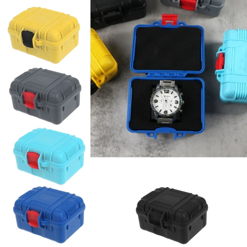 Jewelry Box That Holds Watches - 1-слотовая ударопрочная коробка для часов, водонепроницаемая