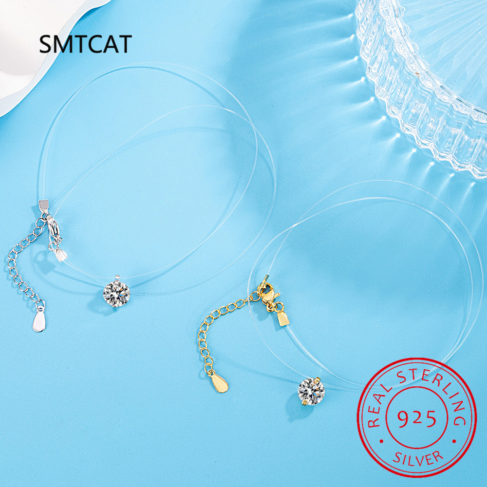 Ожерелье с муассанитом цвета D – обзор и цена Crystal Choker Necklace