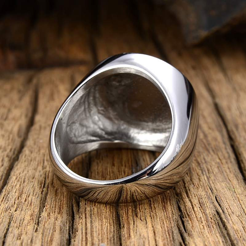 Классическое кольцо с изображе – обзор и цена Mens Signet Ring