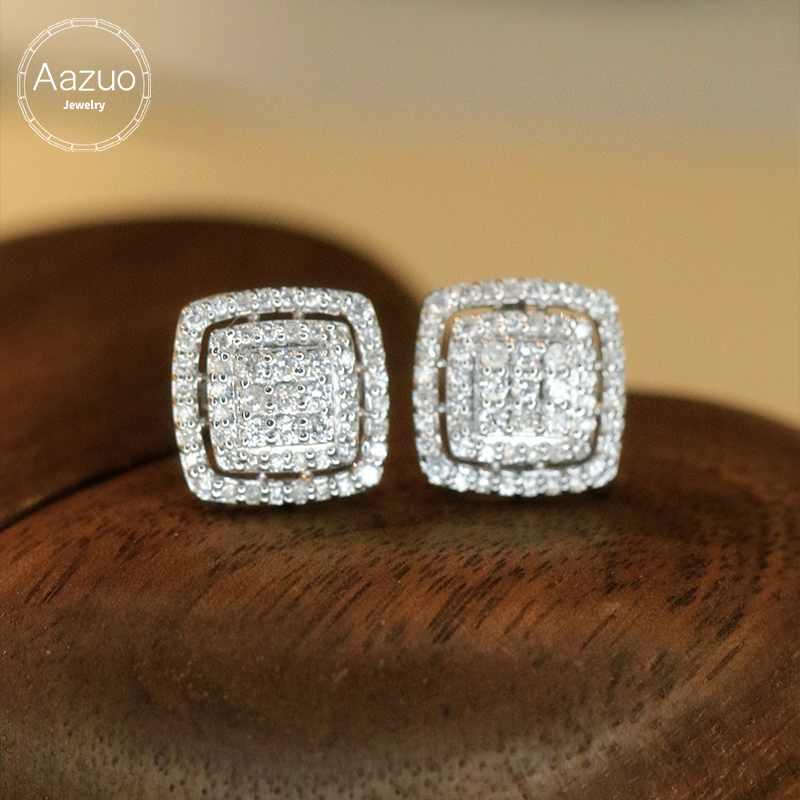 Aazuo Роскошные ювелирные изде – обзор и цена Diamond Stud Earrings