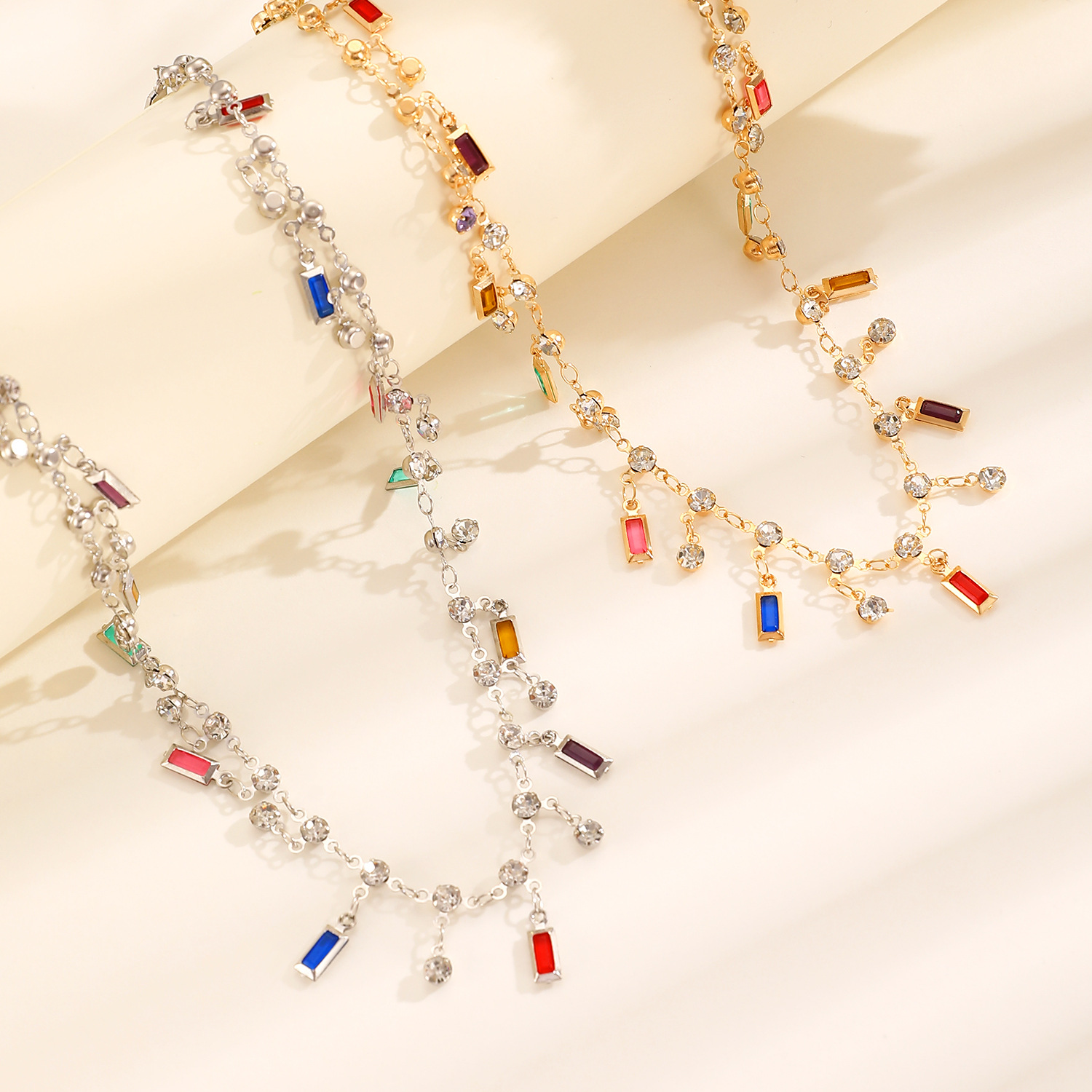 Модное ожерелье с кристаллами  – обзор и цена Crystal Choker Necklace