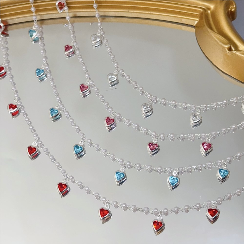Цепочка из латуни с розовыми х – обзор и цена Crystal Choker Necklace