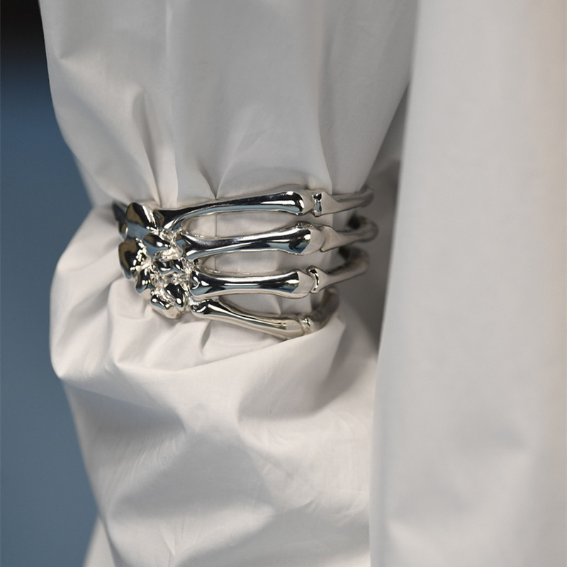 Новый браслет в стиле панк с т – обзор и цена Gothic Skull Ring
