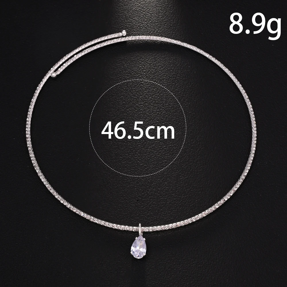 Stonefans кулон в виде капли в – обзор и цена Crystal Choker Necklace