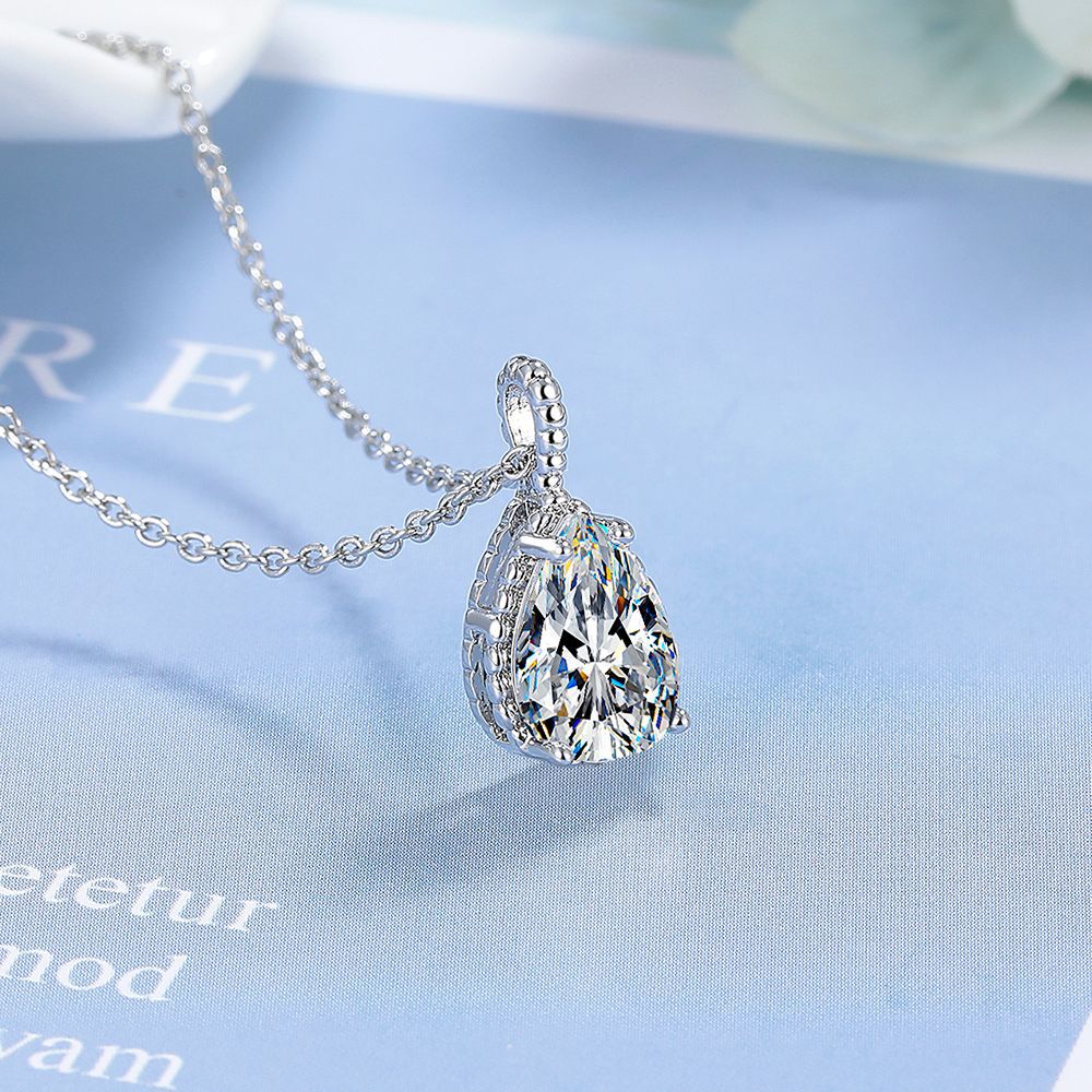Кулон-подвеска из серебра 925  – обзор и цена Crystal Choker Necklace