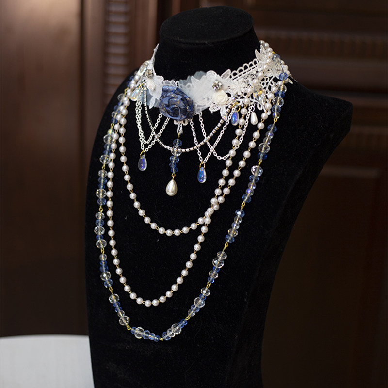 Японское оригинальное роскошно – обзор и цена Crystal Choker Necklace