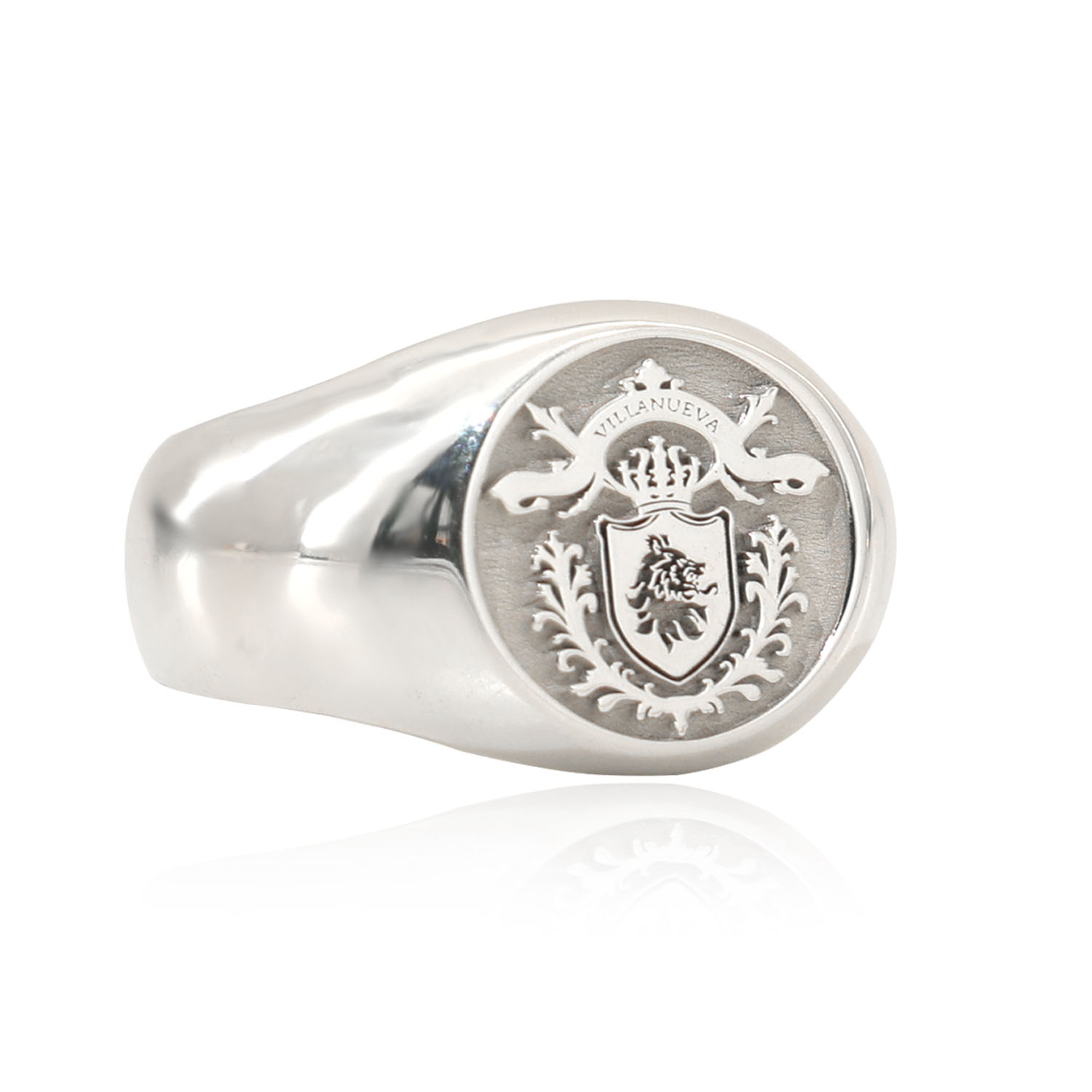 Мужское кольцо-печатка из цель – обзор и цена Mens Signet Ring